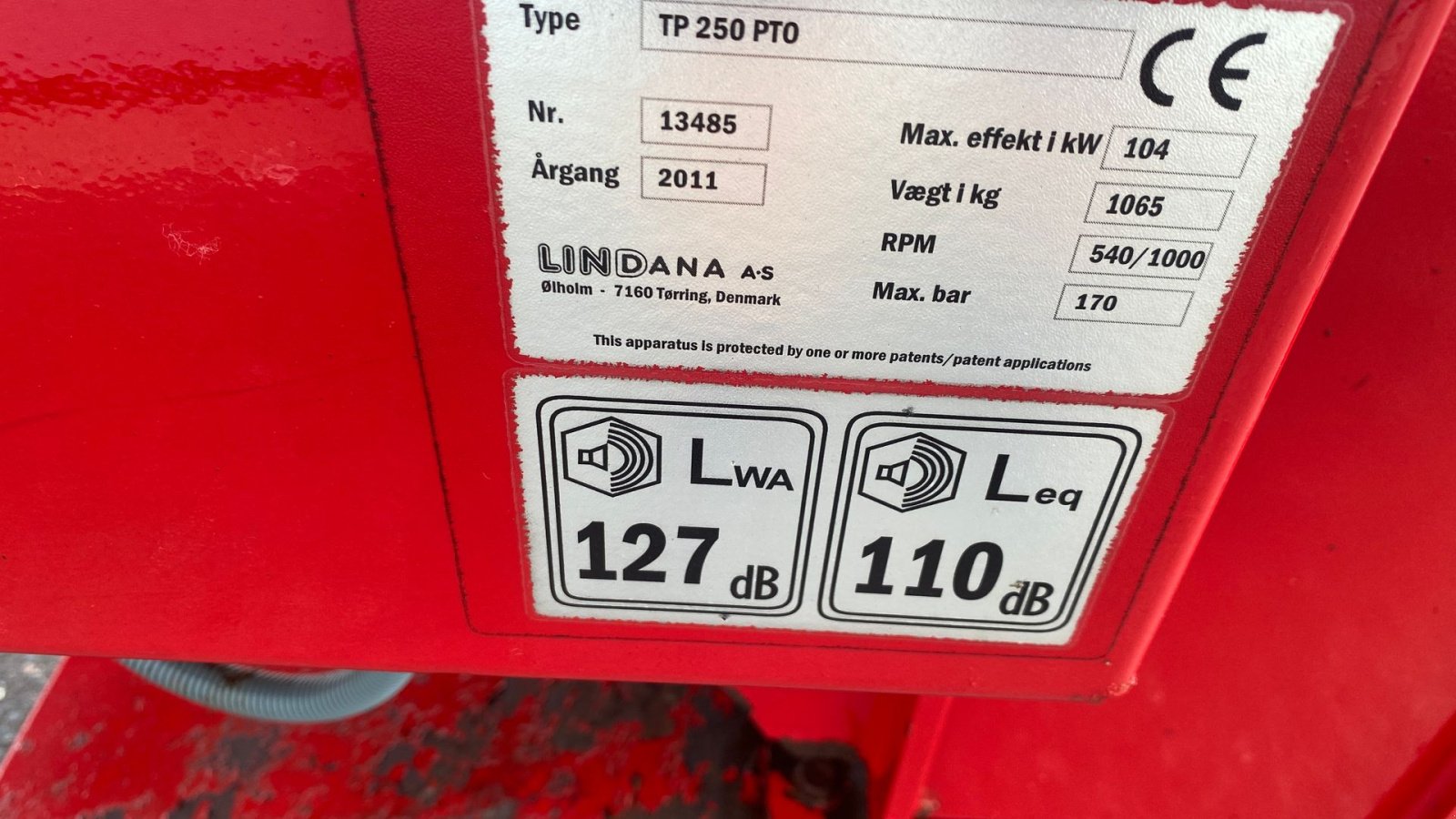 Holzhacker & Holzhäcksler типа Sonstige 250 PTO, Gebrauchtmaschine в Holstebro (Фотография 7)