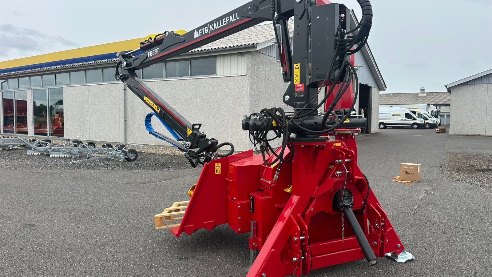 Holzhacker & Holzhäcksler typu Sonstige 270 PTO K med FTG 6,3m kran med fjernbetjent joystick., Gebrauchtmaschine v Holstebro (Obrázek 7)