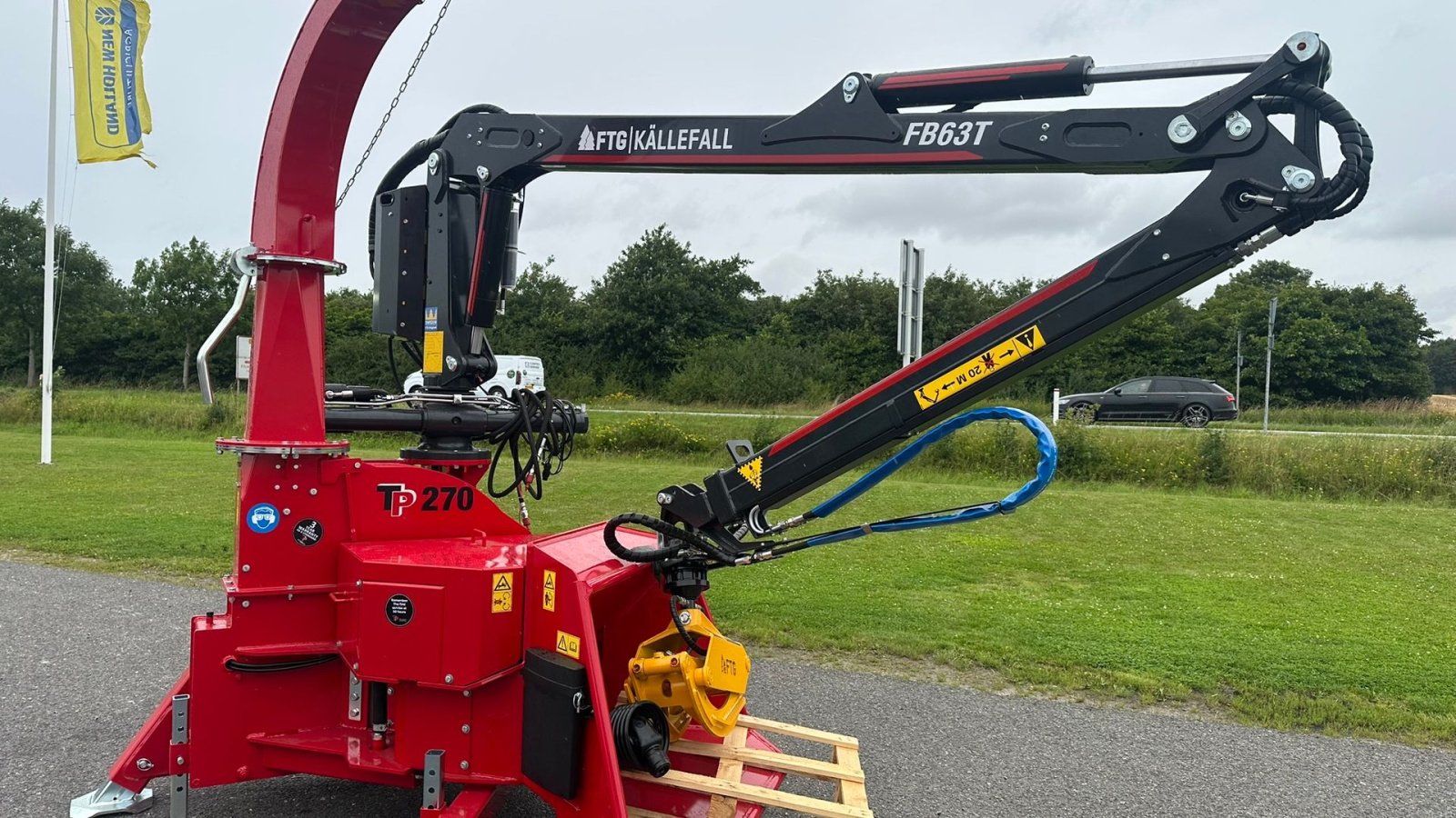 Holzhacker & Holzhäcksler typu Sonstige 270 PTO K med FTG 6,3m kran med fjernbetjent joystick., Gebrauchtmaschine v Holstebro (Obrázek 2)