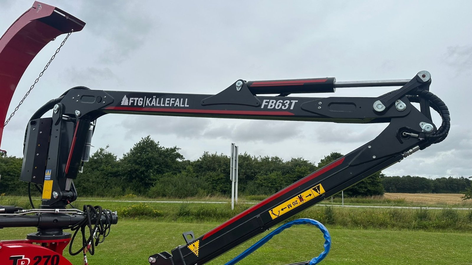 Holzhacker & Holzhäcksler typu Sonstige 270 PTO K med FTG 6,3m kran med fjernbetjent joystick., Gebrauchtmaschine v Holstebro (Obrázek 12)