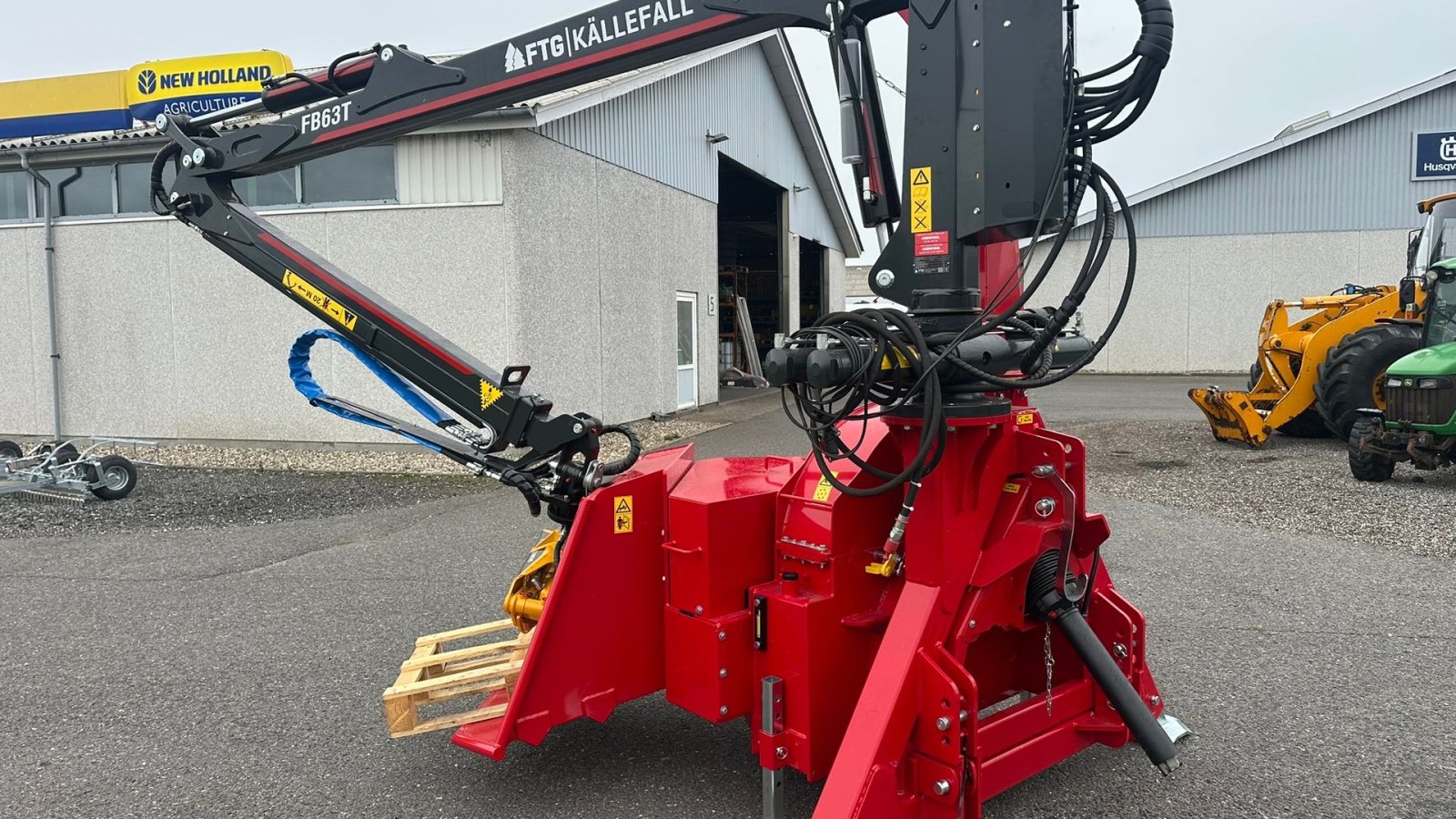 Holzhacker & Holzhäcksler typu Sonstige 270 PTO K med FTG 6,3m kran med fjernbetjent joystick., Gebrauchtmaschine v Holstebro (Obrázek 9)