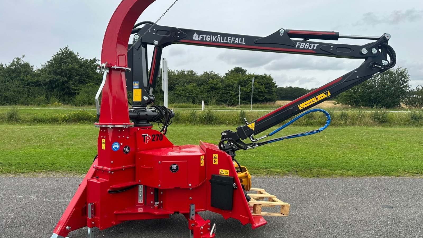 Holzhacker & Holzhäcksler typu Sonstige 270 PTO K med FTG 6,3m kran med fjernbetjent joystick., Gebrauchtmaschine v Holstebro (Obrázek 17)