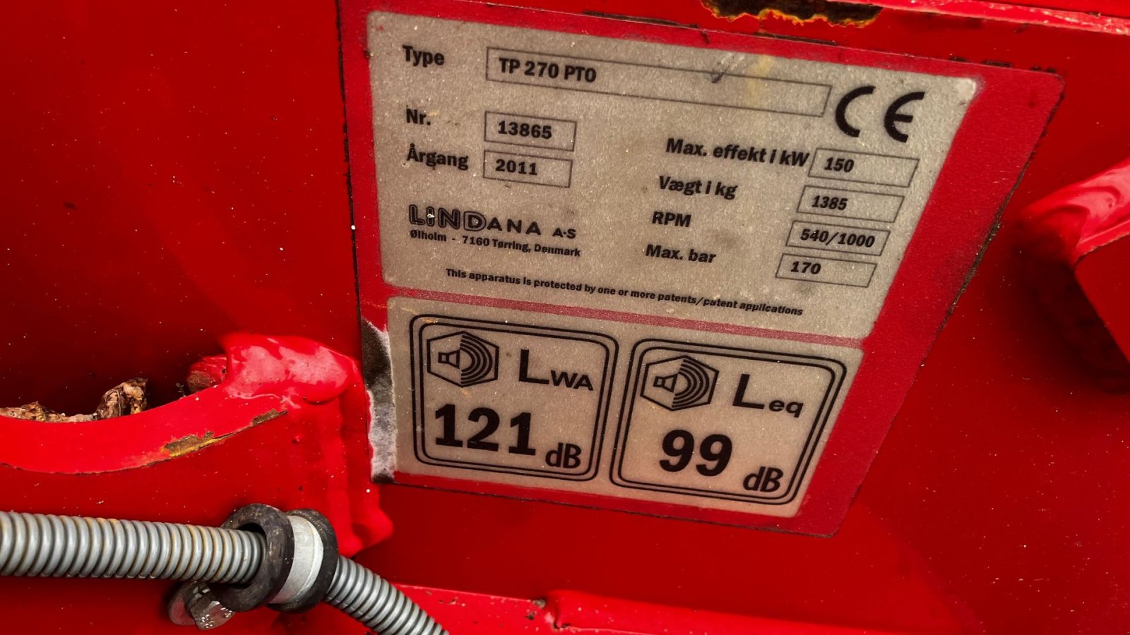 Holzhacker & Holzhäcksler typu Sonstige 270 PTO, Gebrauchtmaschine w Bredsten (Zdjęcie 6)