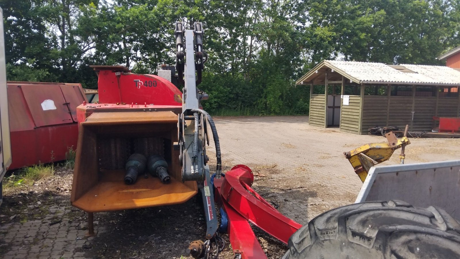 Holzhacker & Holzhäcksler Türe ait Sonstige 400 TP, Gebrauchtmaschine içinde  (resim 2)