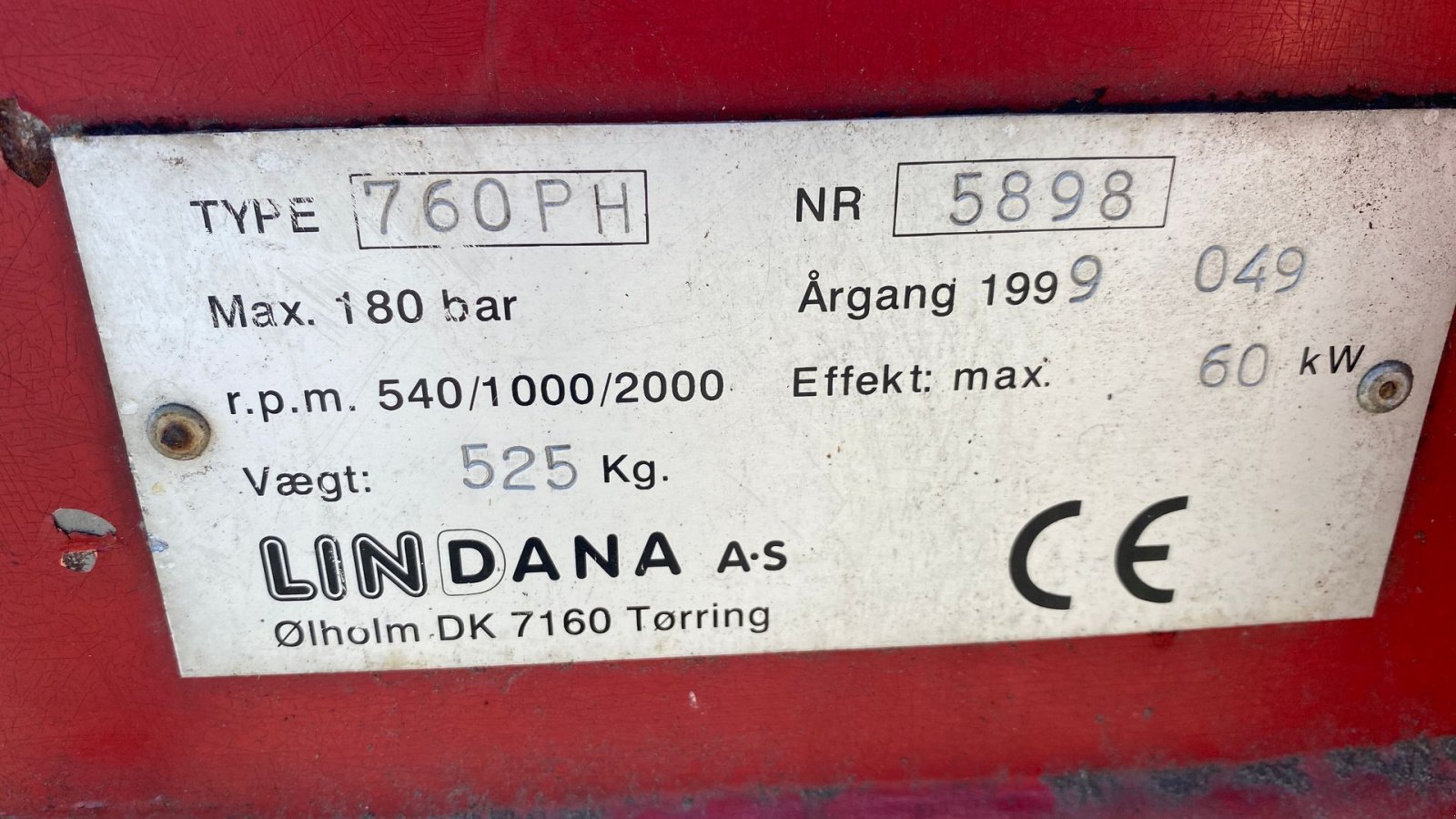 Holzhacker & Holzhäcksler typu Sonstige 760 PH, Gebrauchtmaschine v Holstebro (Obrázek 5)