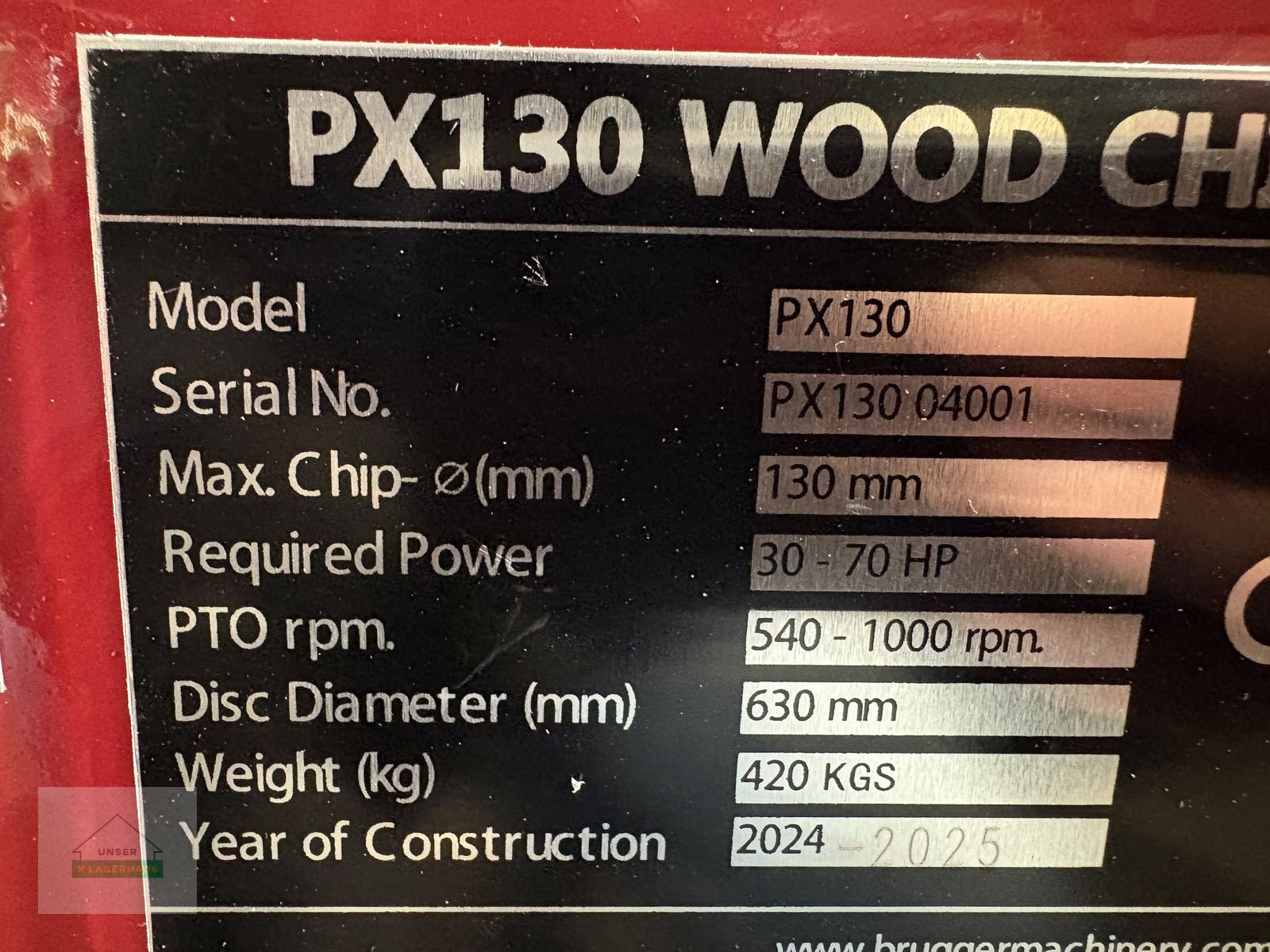 Holzhacker & Holzhäcksler typu Sonstige Brugger PX130, Neumaschine v Mattersburg (Obrázek 5)