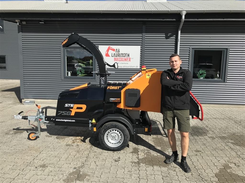 Holzhacker & Holzhäcksler Türe ait Sonstige FÖRST ST6P fabriksny., Gebrauchtmaschine içinde Rønnede (resim 11)