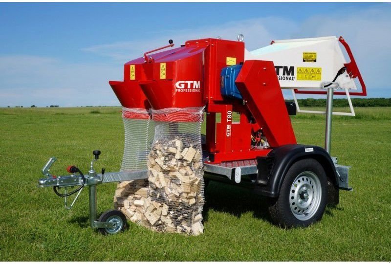 Holzhacker & Holzhäcksler typu Sonstige GTM GTBL80 TR, Gebrauchtmaschine w Cabauw (Zdjęcie 4)