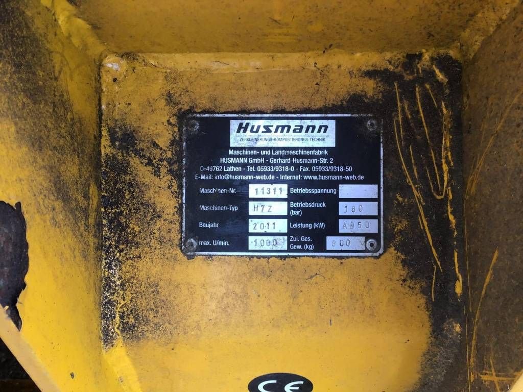 Holzhacker & Holzhäcksler typu Sonstige Husmann H7 houtversnipperaar, Gebrauchtmaschine w Geldermalsen (Zdjęcie 5)