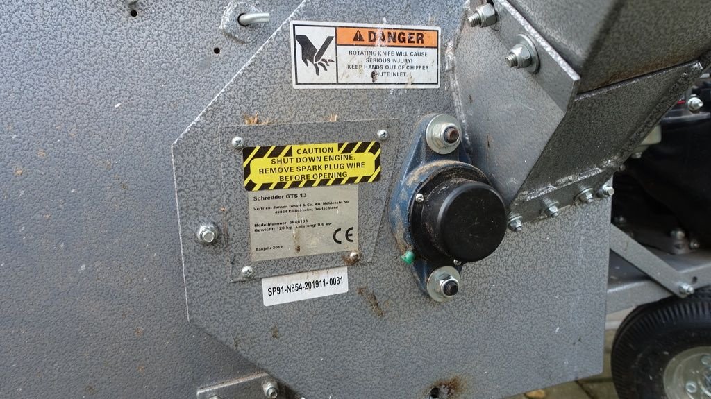 Holzhacker & Holzhäcksler typu Sonstige JANSEN Jansen GTS-13, tuin- en groenafval hakselaar, versnippera, Gebrauchtmaschine w IJsselmuiden (Zdjęcie 6)