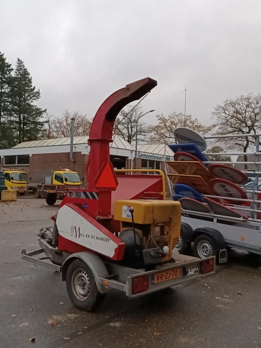 Holzhacker & Holzhäcksler Türe ait Sonstige Lindana TP760, Gebrauchtmaschine içinde Groningen (resim 3)