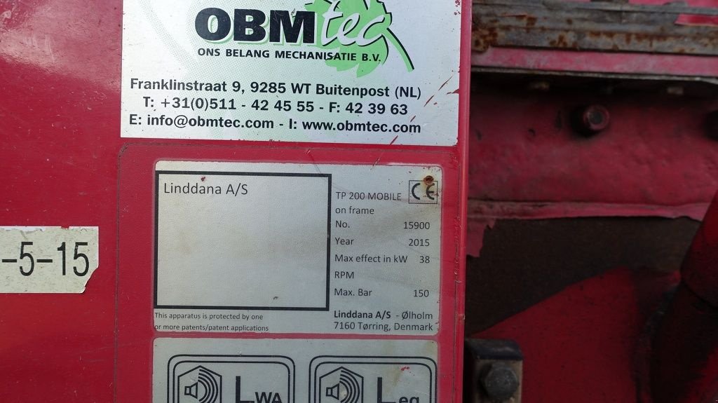 Holzhacker & Holzhäcksler типа Sonstige Linddana TP200 houthakselaar versnipperraar, Gebrauchtmaschine в IJsselmuiden (Фотография 5)
