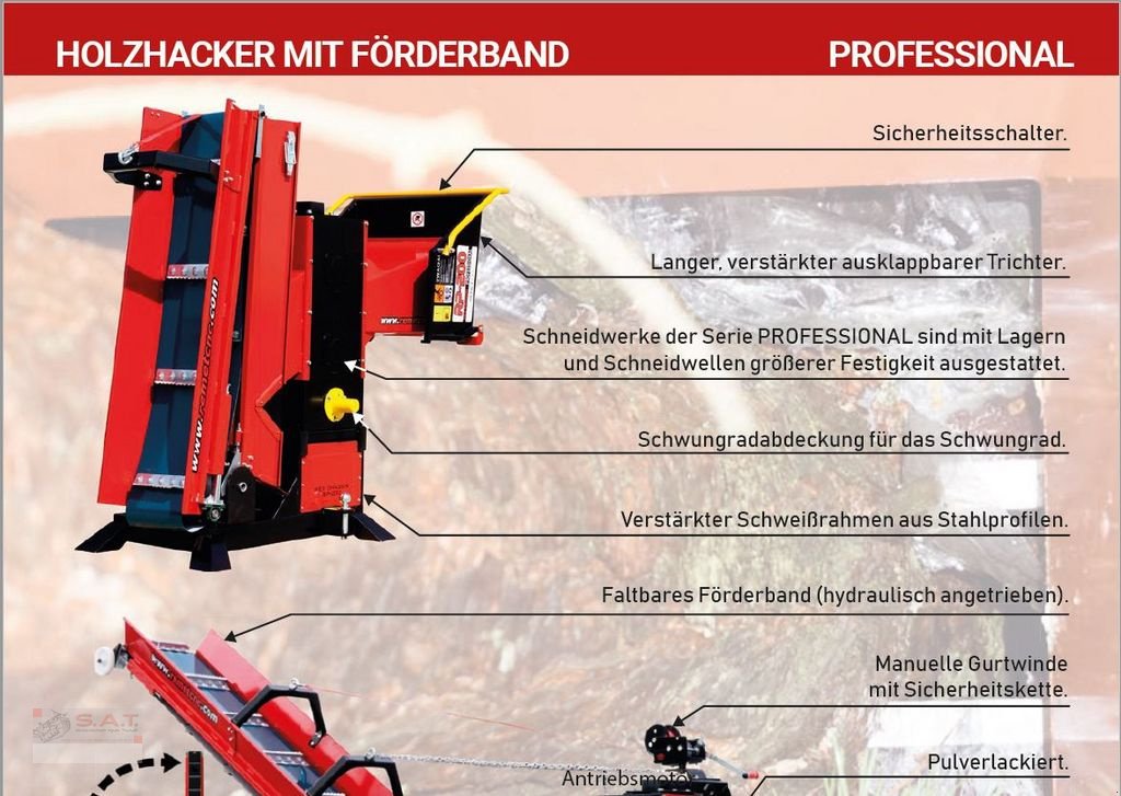 Holzhacker & Holzhäcksler типа Sonstige Remet RP 200, Gebrauchtmaschine в Eberschwang (Фотография 10)