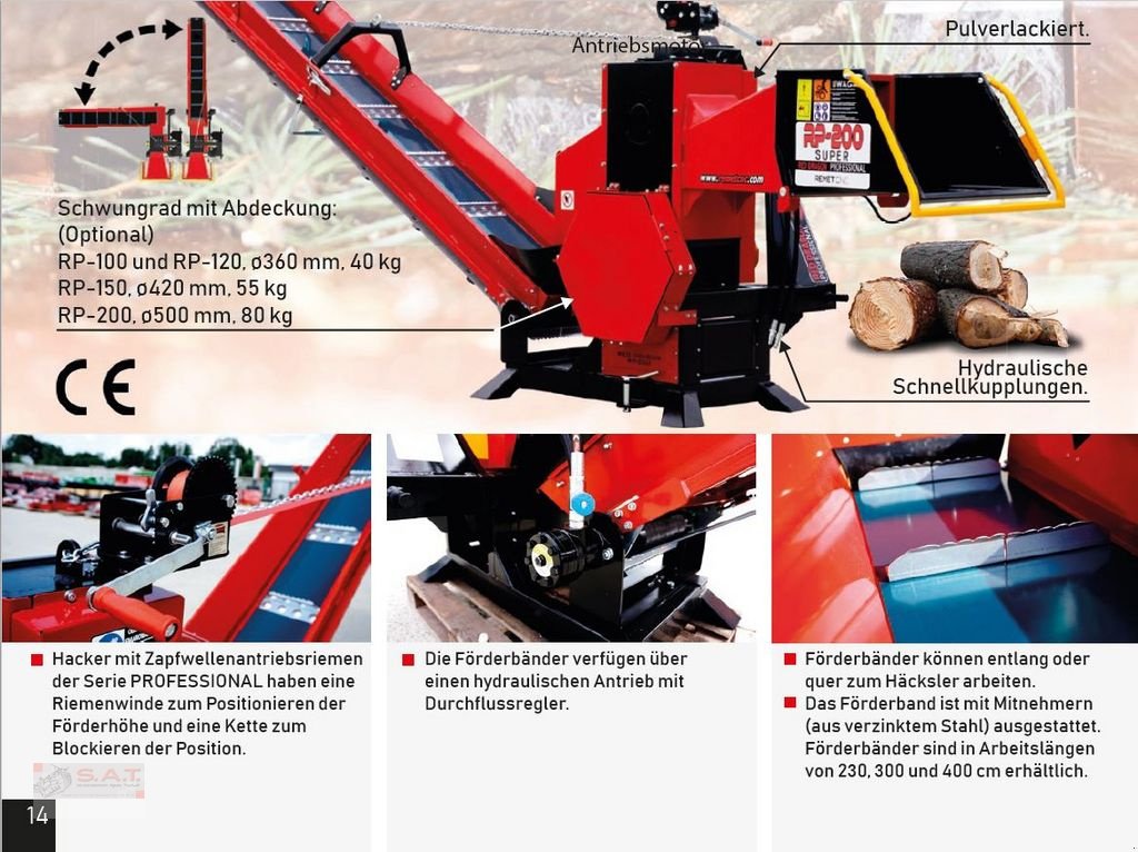 Holzhacker & Holzhäcksler типа Sonstige Remet RP 200, Gebrauchtmaschine в Eberschwang (Фотография 11)