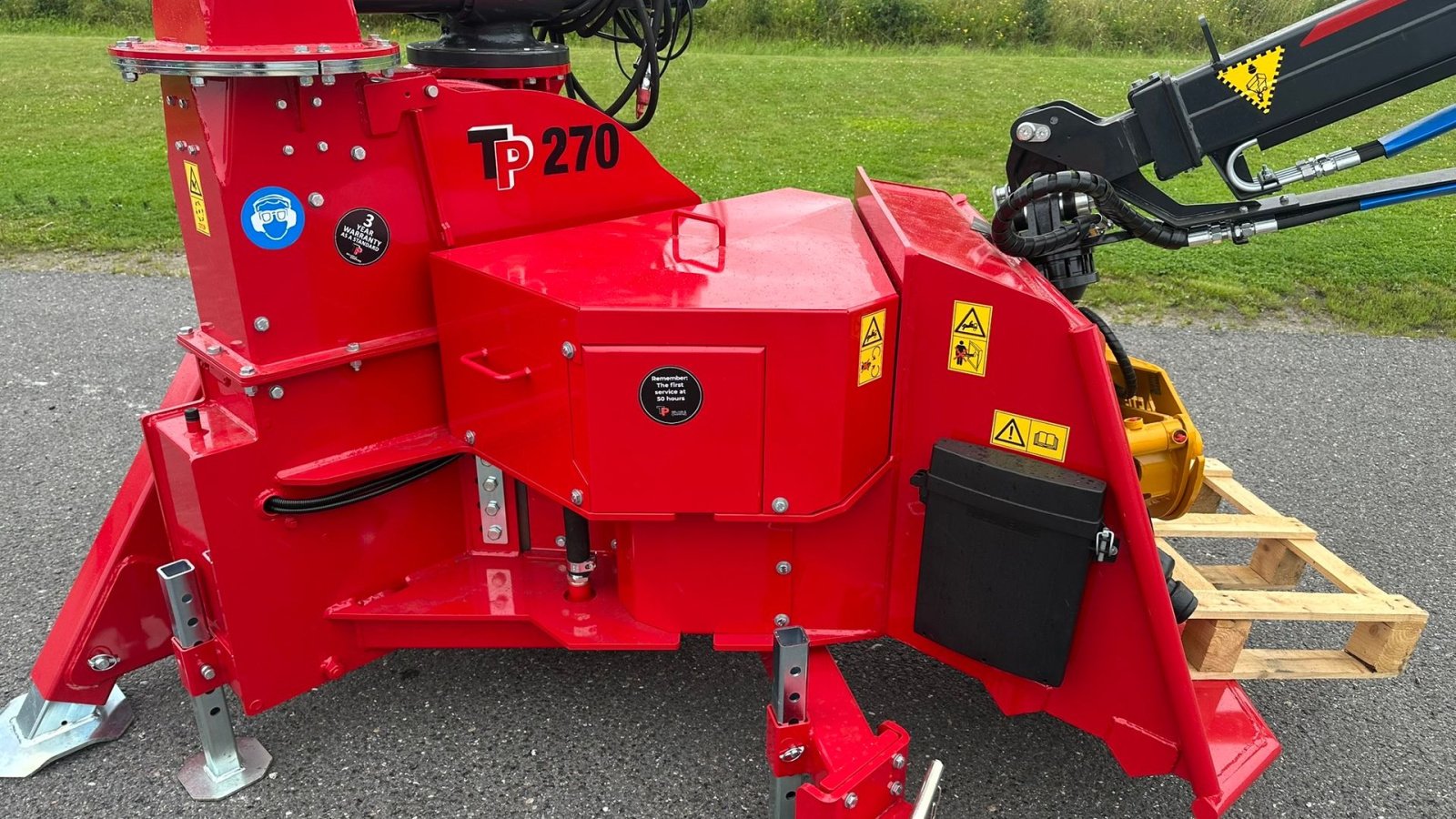 Holzhacker & Holzhäcksler typu Sonstige TP 270 K  Flishugger med kran, Gebrauchtmaschine w Holstebro (Zdjęcie 8)