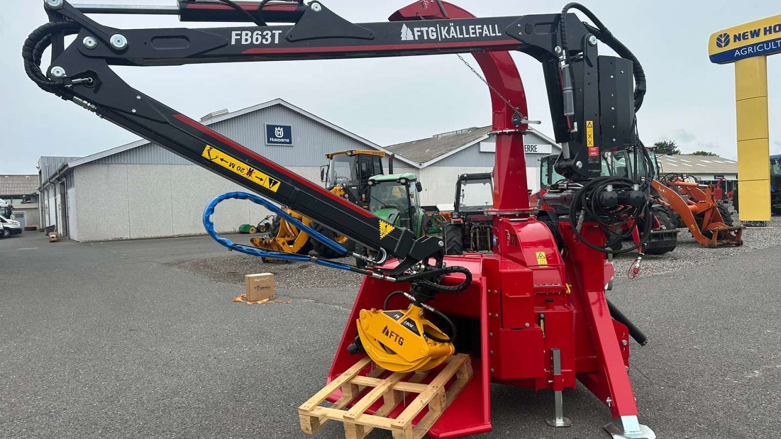 Holzhacker & Holzhäcksler typu Sonstige TP 270 K  Flishugger med kran, Gebrauchtmaschine w Holstebro (Zdjęcie 4)