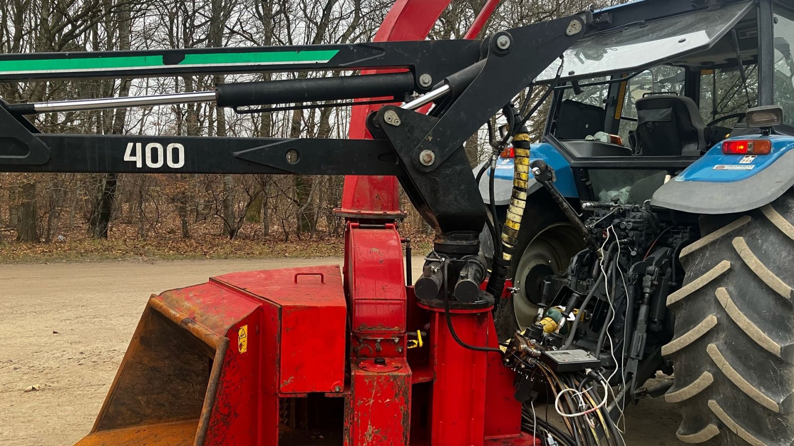 Holzhacker & Holzhäcksler des Typs Sonstige TP 280 med kran, Gebrauchtmaschine in Bredsten (Bild 1)