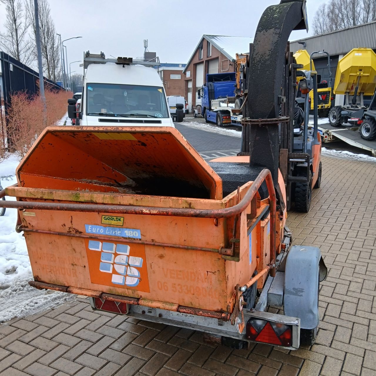 Holzhacker & Holzhäcksler tip Sonstige Tunissen 180M, Gebrauchtmaschine in Alblasserdam (Poză 4)
