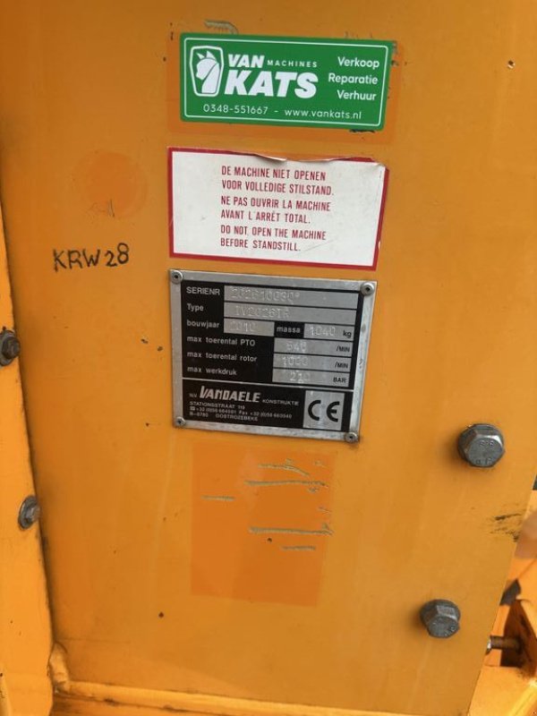 Holzhacker & Holzhäcksler типа Sonstige Vandaele TV20-26 aftakas hakselaar, Gebrauchtmaschine в Cabauw (Фотография 6)