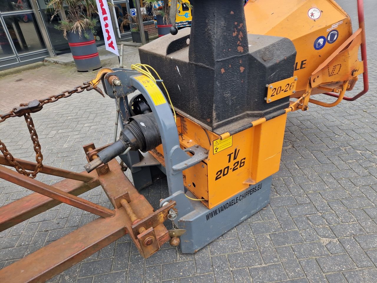 Holzhacker & Holzhäcksler typu Sonstige Vandaele TV20-26TR, Gebrauchtmaschine v Bleiswijk (Obrázek 3)