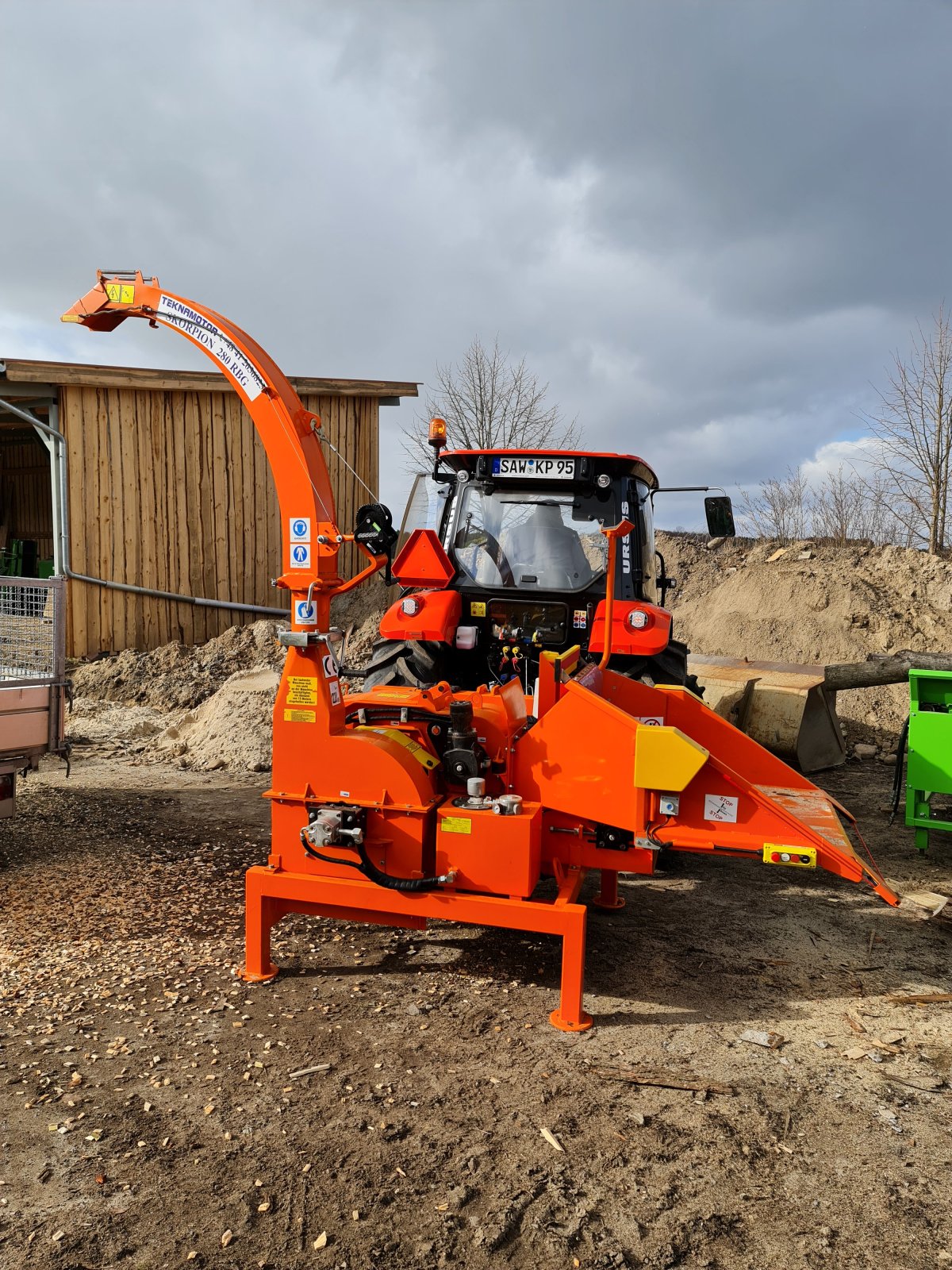 Holzhacker & Holzhäcksler a típus Teknamotor 280RBG Holzschredder, Gebrauchtmaschine ekkor: Salzwedel (Kép 4)