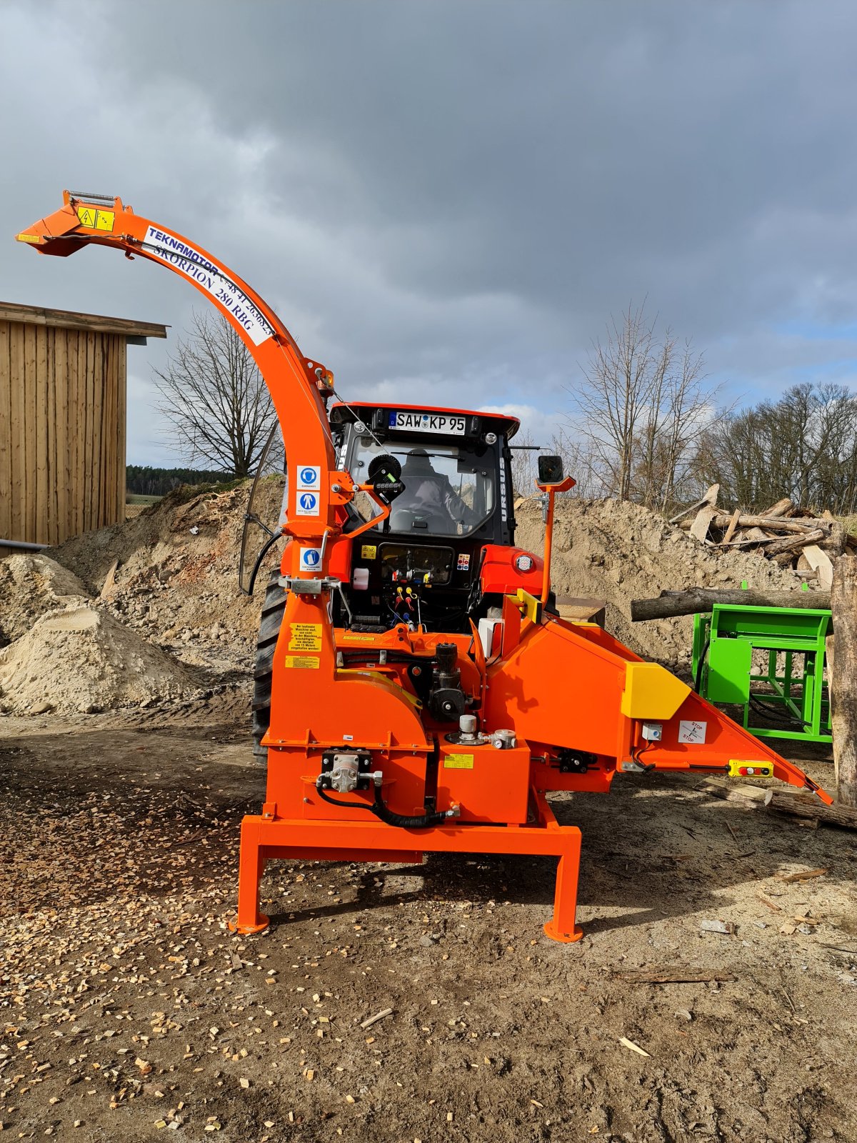 Holzhacker & Holzhäcksler tip Teknamotor 280RBG Holzschredder, Gebrauchtmaschine in Salzwedel (Poză 5)