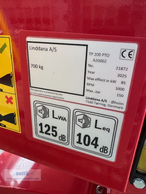 Holzhacker & Holzhäcksler typu TP Holzhäcksler TP 200, Neumaschine w Lindenfels-Glattbach (Zdjęcie 4)