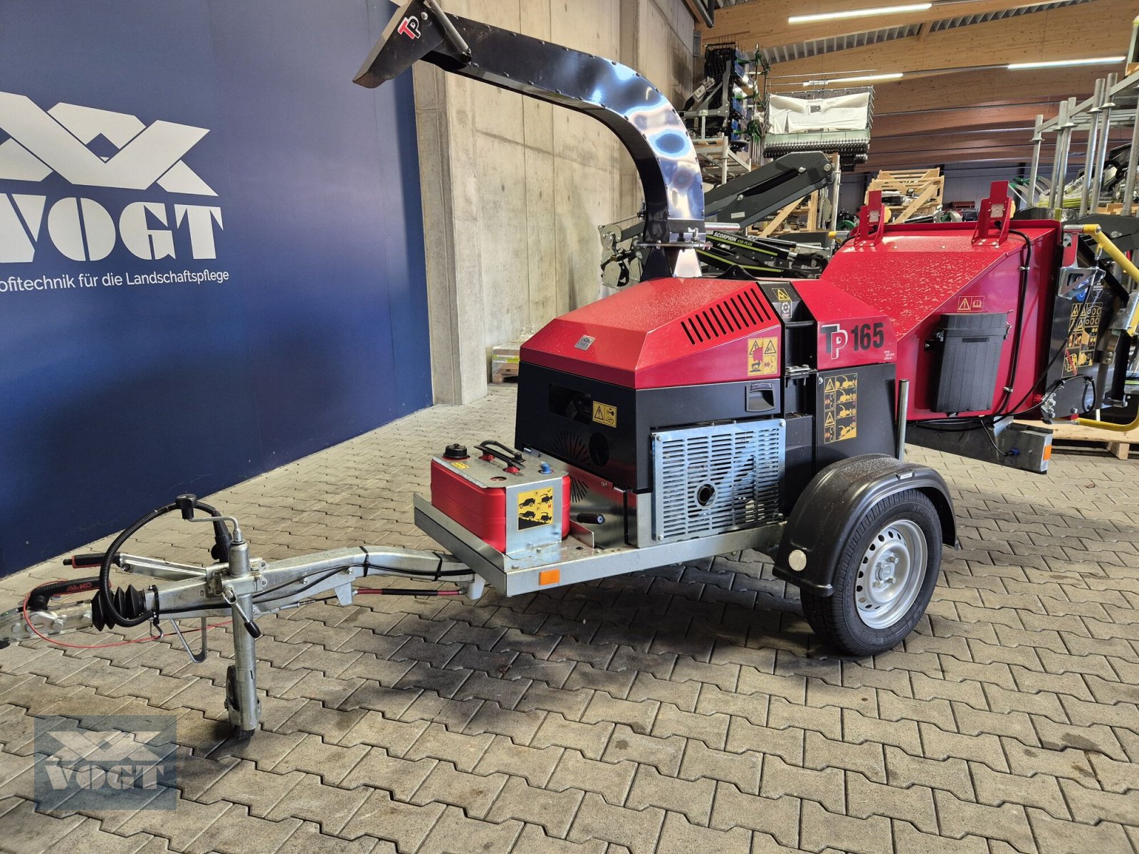 Holzhacker & Holzhäcksler του τύπου TP 165 MOBILE Holzhacker /Holzhäcksler mit Benzinmotor und PKW-Fahrwerk, Gebrauchtmaschine σε Schmallenberg (Φωτογραφία 3)