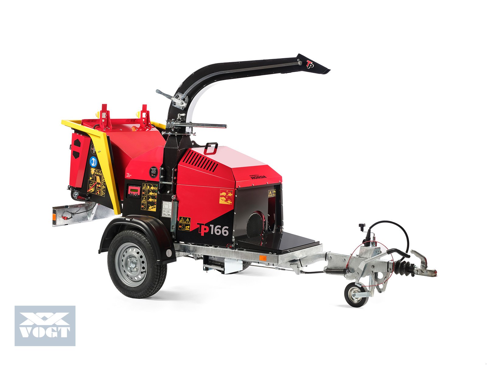 Holzhacker & Holzhäcksler от тип TP 166 MOBILE Holzhacker mit Benzinmotor und PKW-Fahrwerk-Lagergerät-Aktion, Neumaschine в Schmallenberg (Снимка 1)