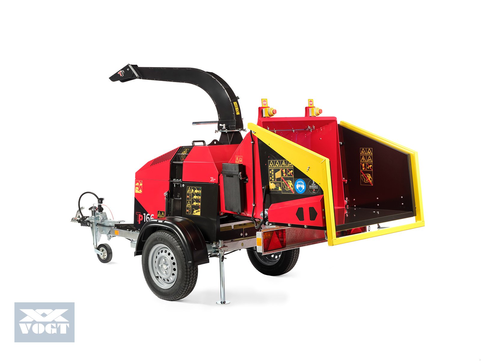 Holzhacker & Holzhäcksler от тип TP 166 MOBILE Holzhacker mit Benzinmotor und PKW-Fahrwerk-Lagergerät-Aktion, Neumaschine в Schmallenberg (Снимка 2)