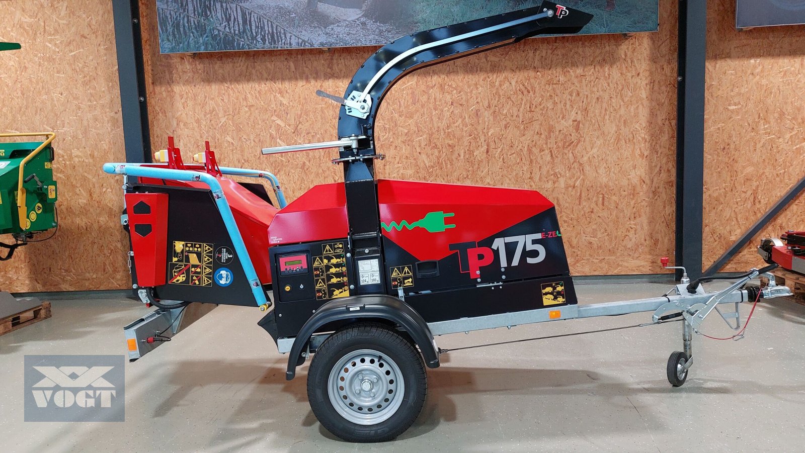 Holzhacker & Holzhäcksler typu TP 175 MOBILE ZE Holzhacker /Holzschredder mit Elektromotor und PKW-Fahrwerk, Neumaschine w Schmallenberg (Zdjęcie 1)