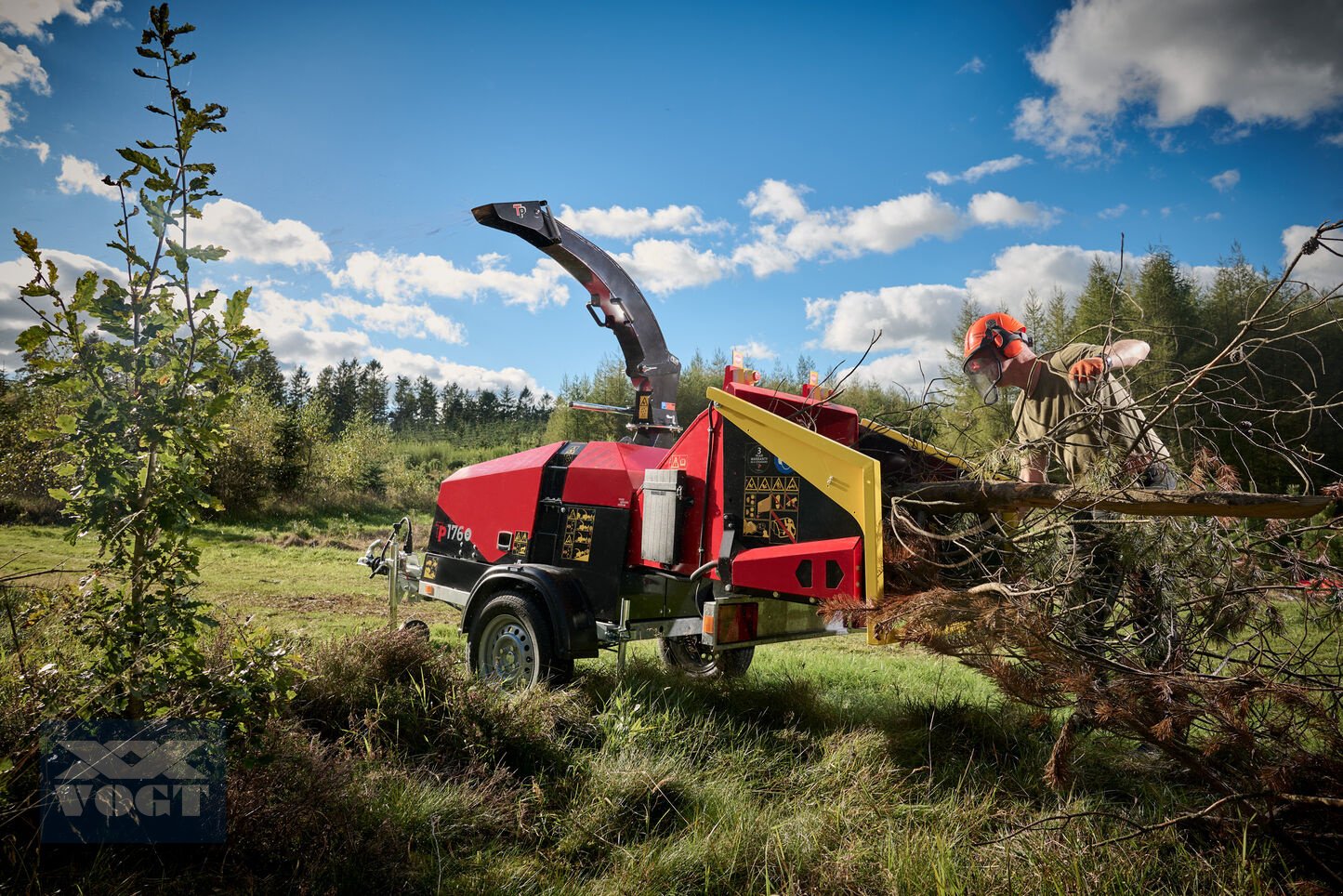 Holzhacker & Holzhäcksler des Typs TP 176 MOBILE D Holzhacker /Holzhäcksler mit Dieselmotor und PKW-Fahrwerk, Neumaschine in Schmallenberg (Bild 11)