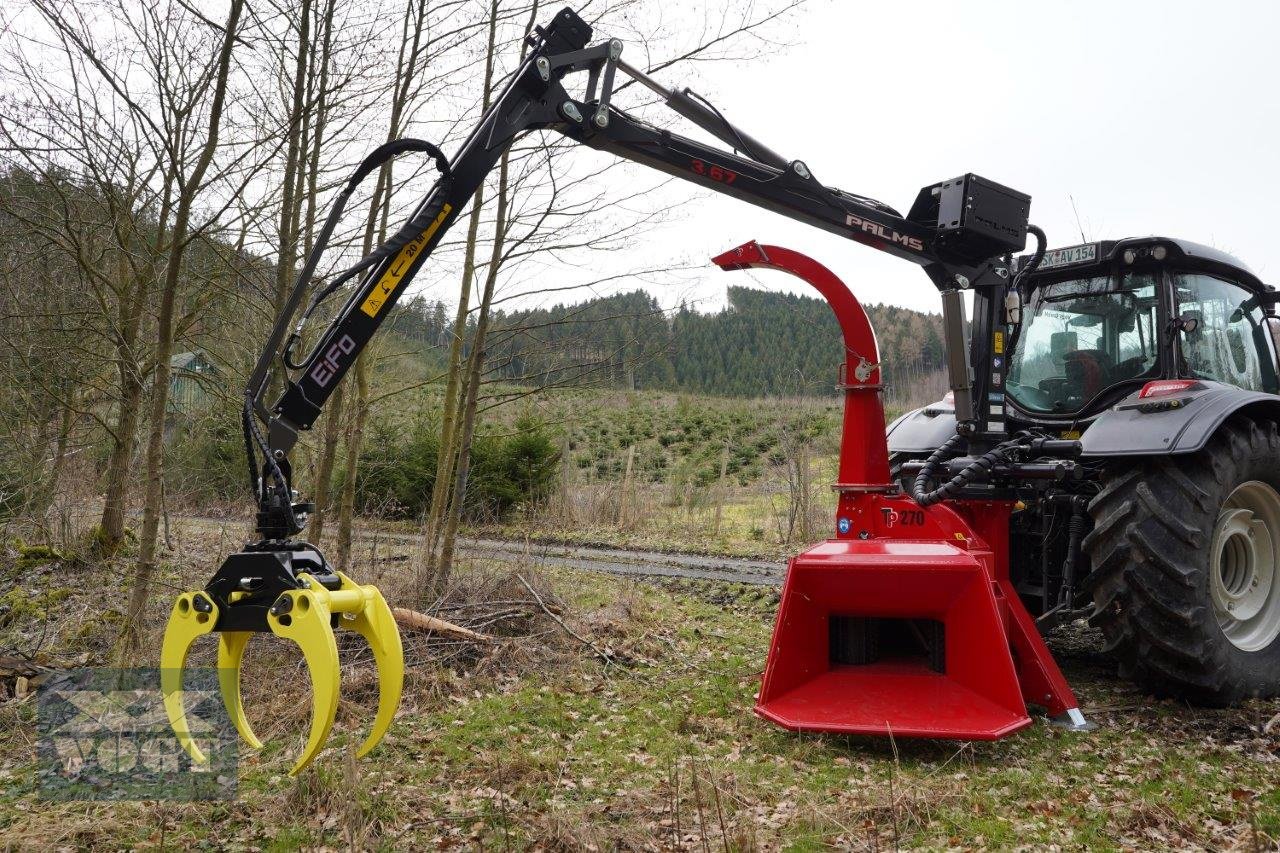 Holzhacker & Holzhäcksler typu TP 270 PTO K Holzhacker /Holzhäcksler mit Kranbeschickung, Neumaschine w Schmallenberg (Zdjęcie 4)
