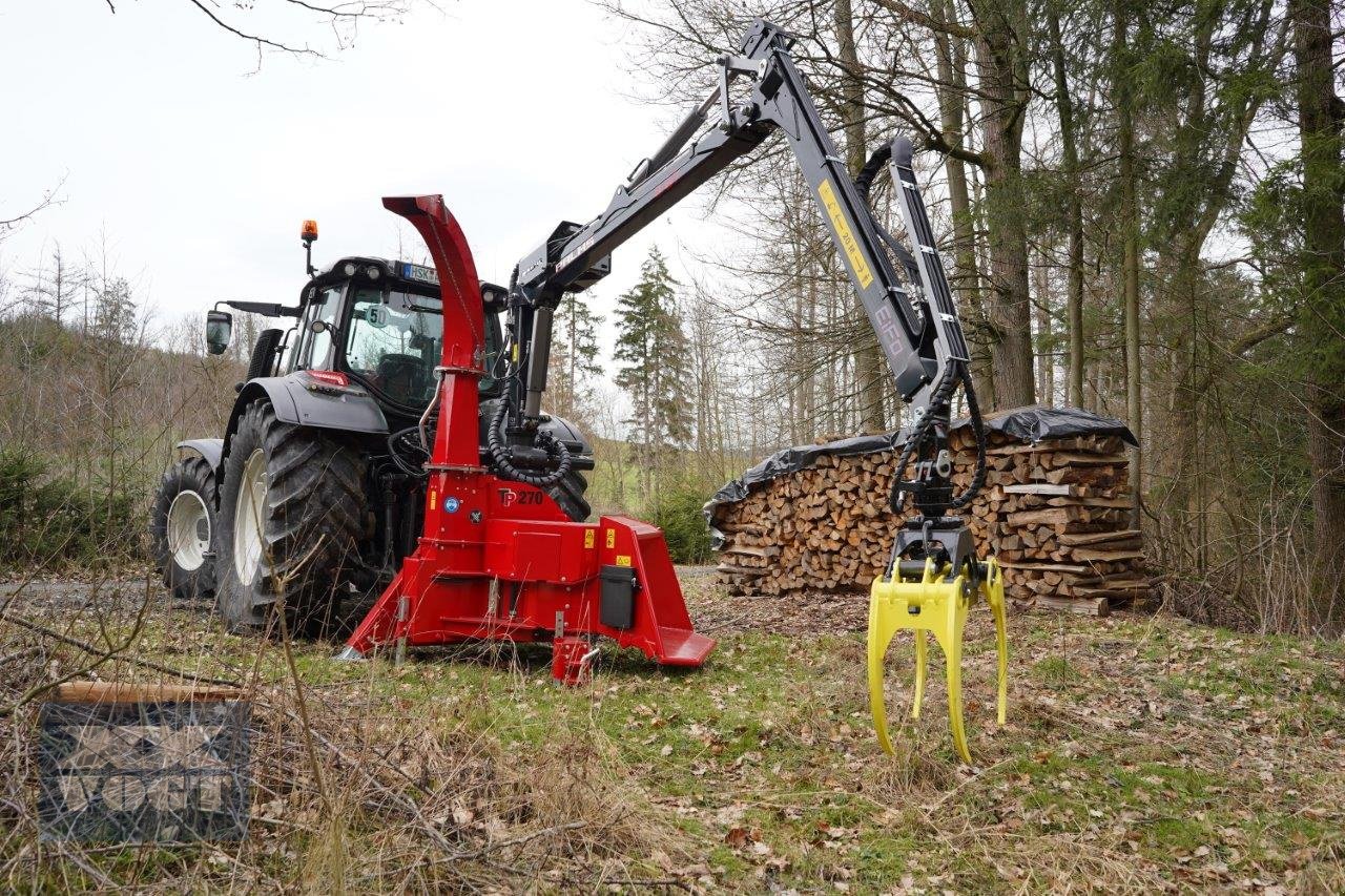 Holzhacker & Holzhäcksler typu TP 270 PTO K Holzhacker /Holzhäcksler mit Kranbeschickung, Neumaschine w Schmallenberg (Zdjęcie 5)