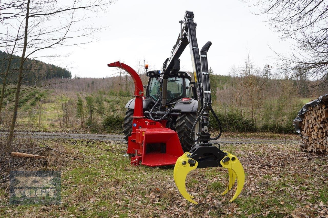 Holzhacker & Holzhäcksler typu TP 270 PTO K Holzhacker /Holzhäcksler mit Kranbeschickung, Neumaschine w Schmallenberg (Zdjęcie 8)