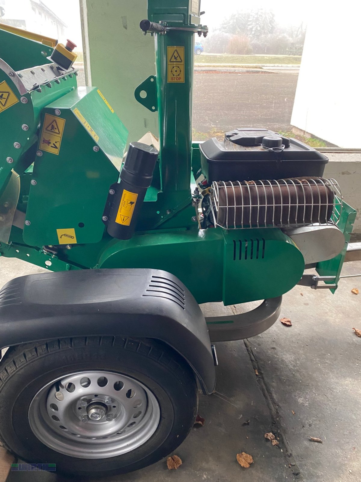 Holzhacker & Holzhäcksler Türe ait Vogt HS 120 MF Pro, Trommelhacker, "PKW Fahrwerk" Vorführ-/Testmaschine, Gebrauchtmaschine içinde Buchdorf (resim 2)