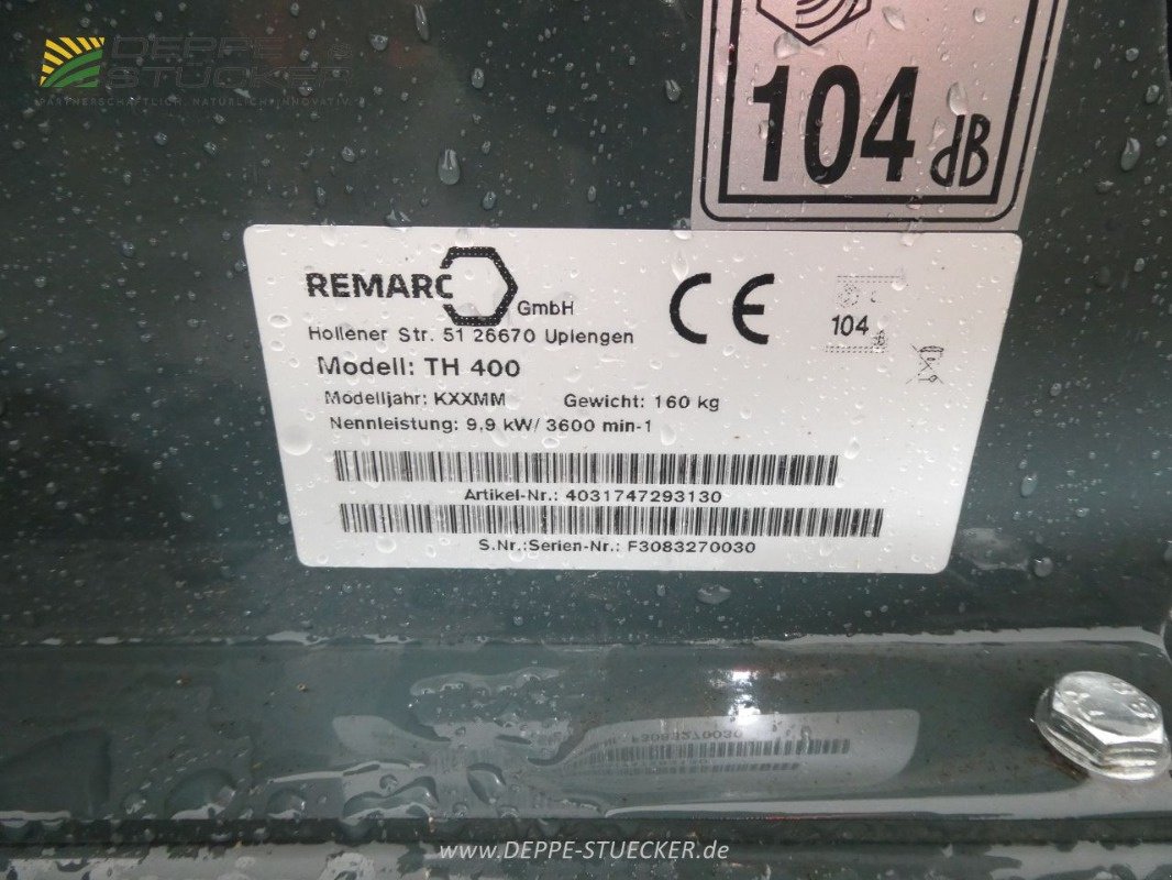 Holzhäcksler & Buschhacker des Typs Cramer TH 400, Gebrauchtmaschine in Lauterberg/Barbis (Bild 6)