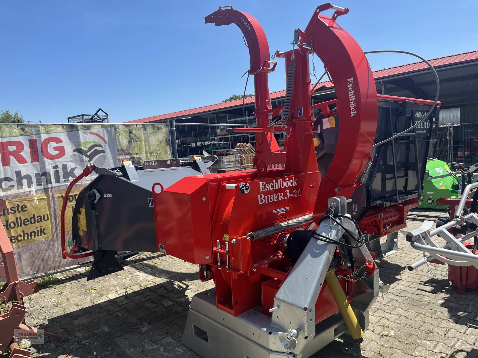 Holzhäcksler & Buschhacker tip Eschlböck Biber 3/21, Neumaschine in Mainburg/Wambach (Poză 1)