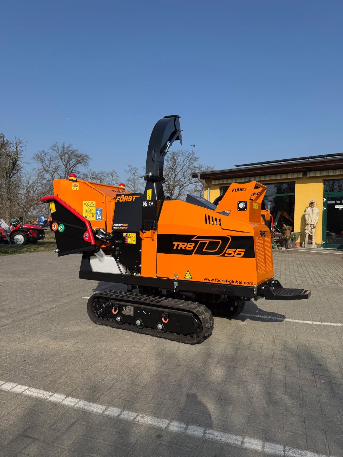 Holzhäcksler & Buschhacker типа Först TR8D55, Gebrauchtmaschine в Mittenwalde (Фотография 1)