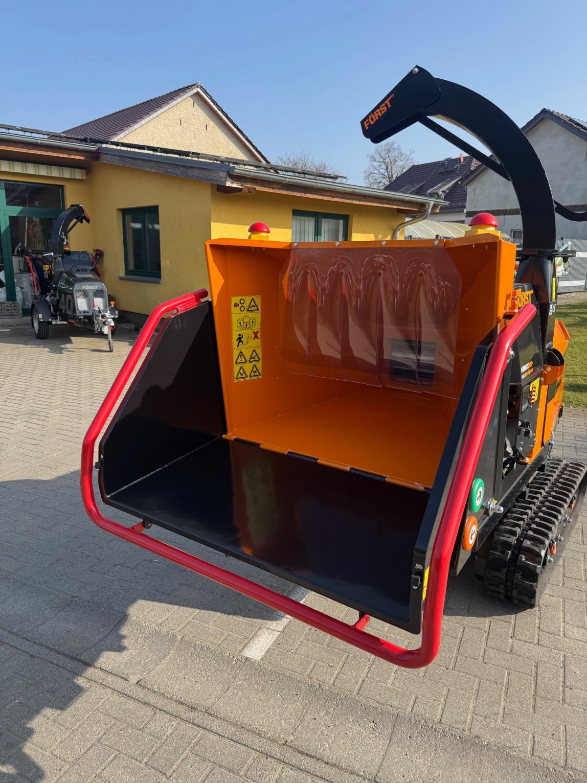 Holzhäcksler & Buschhacker типа Först TR8D55, Gebrauchtmaschine в Mittenwalde (Фотография 4)