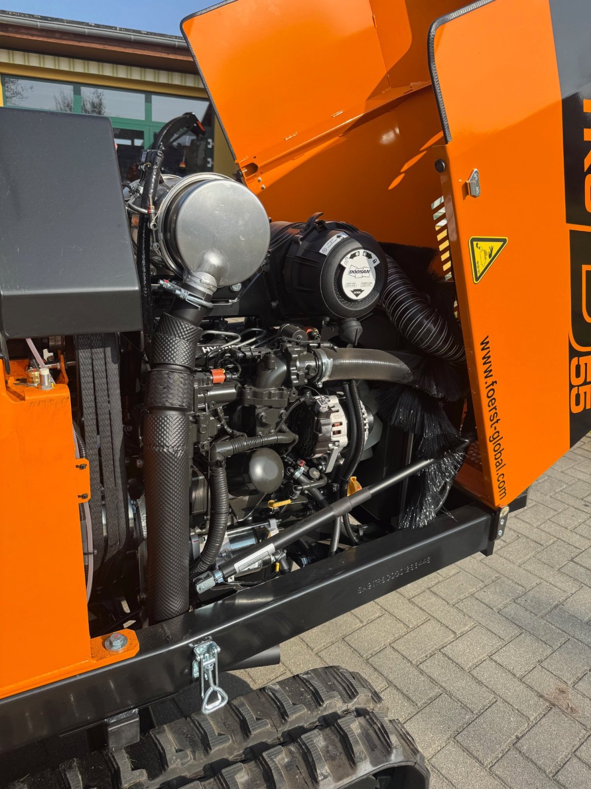 Holzhäcksler & Buschhacker типа Först TR8D55, Gebrauchtmaschine в Mittenwalde (Фотография 5)