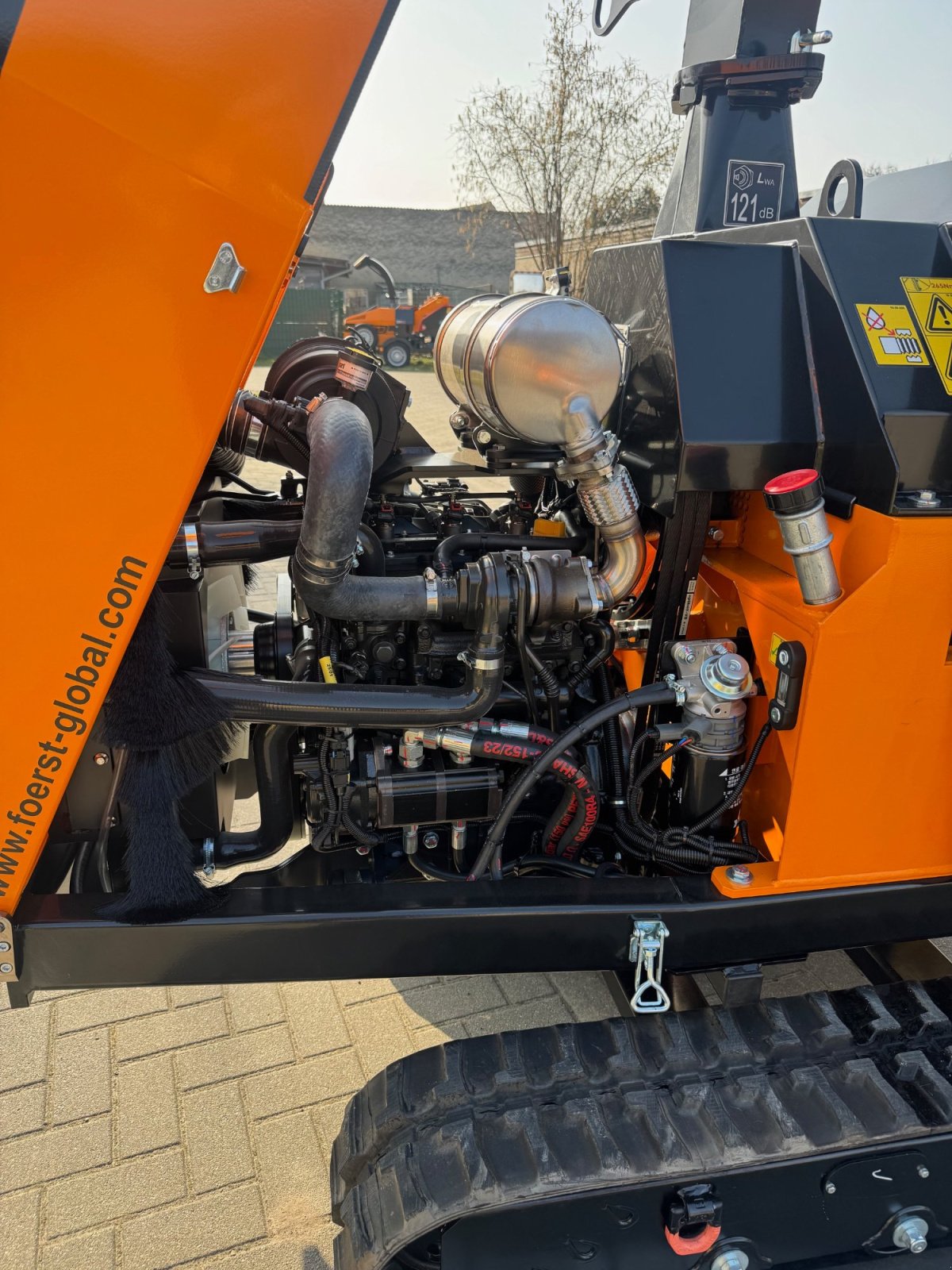 Holzhäcksler & Buschhacker типа Först TR8D55, Gebrauchtmaschine в Mittenwalde (Фотография 6)