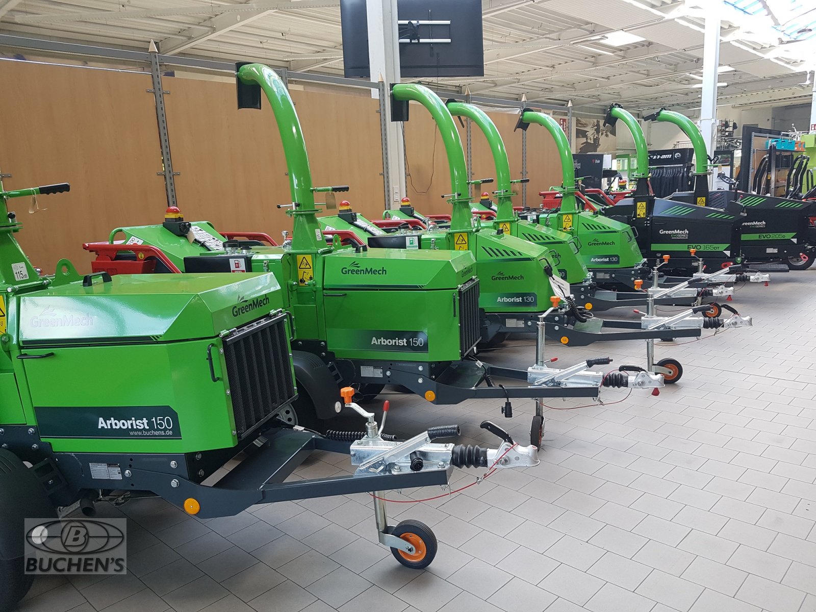 Holzhäcksler & Buschhacker des Typs GreenMech Arborist130, Mietmaschine in Olpe (Bild 5)