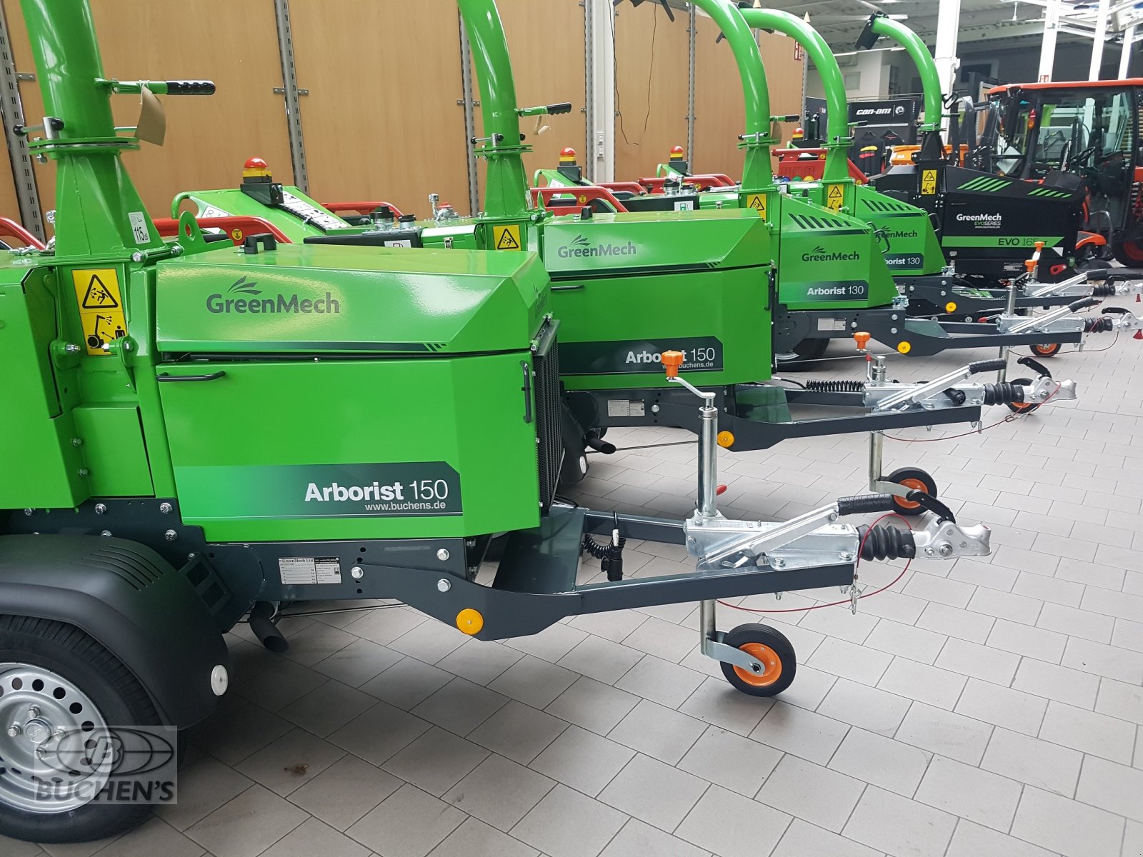 Holzhäcksler & Buschhacker des Typs GreenMech Arborist130, Mietmaschine in Olpe (Bild 5)