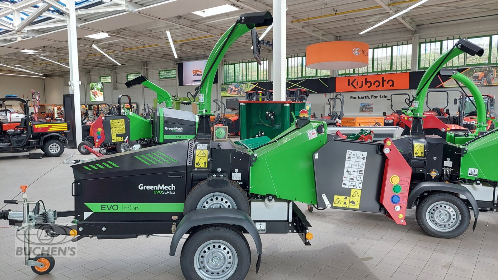 Holzhäcksler & Buschhacker tip GreenMech EVO165D, Neumaschine in Olpe (Poză 1)