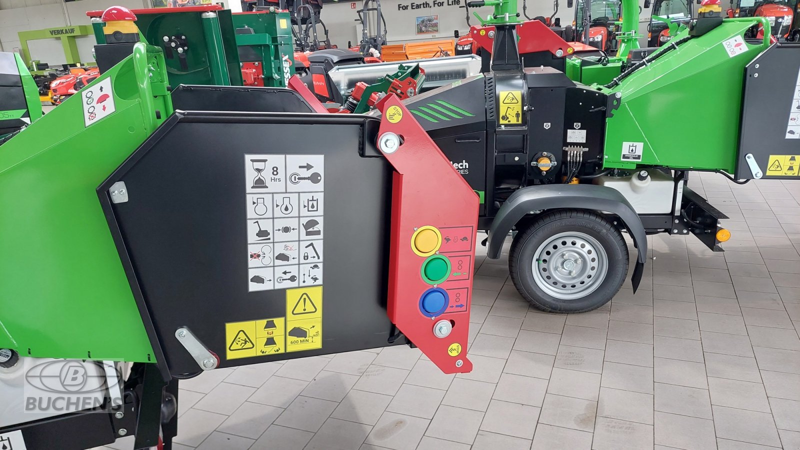 Holzhäcksler & Buschhacker tip GreenMech EVO165D, Neumaschine in Olpe (Poză 2)