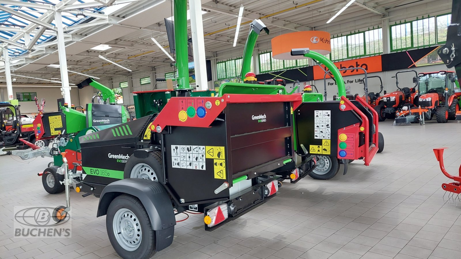 Holzhäcksler & Buschhacker tip GreenMech EVO165D, Neumaschine in Olpe (Poză 3)