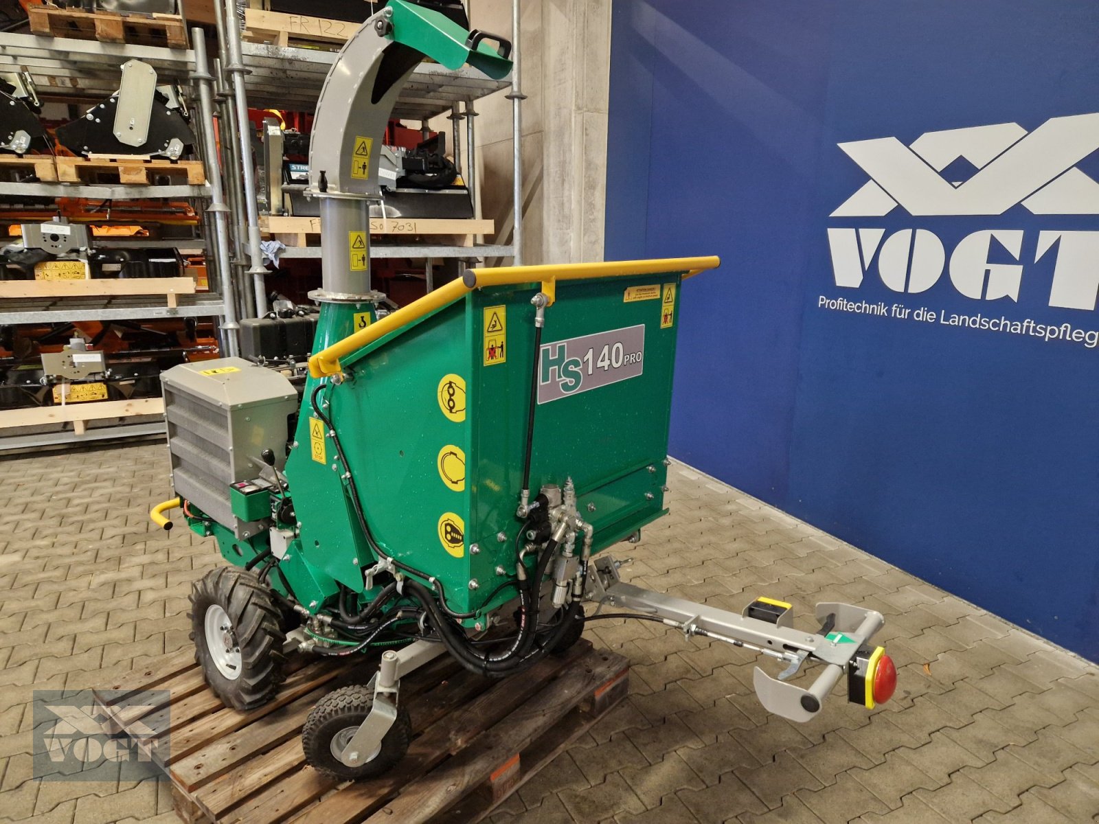 Holzhäcksler & Buschhacker des Typs HS 140MR PRO Holzhäcksler /Holzhacker mit Dieselmotor und Radantrieb, Gebrauchtmaschine in Schmallenberg (Bild 9)