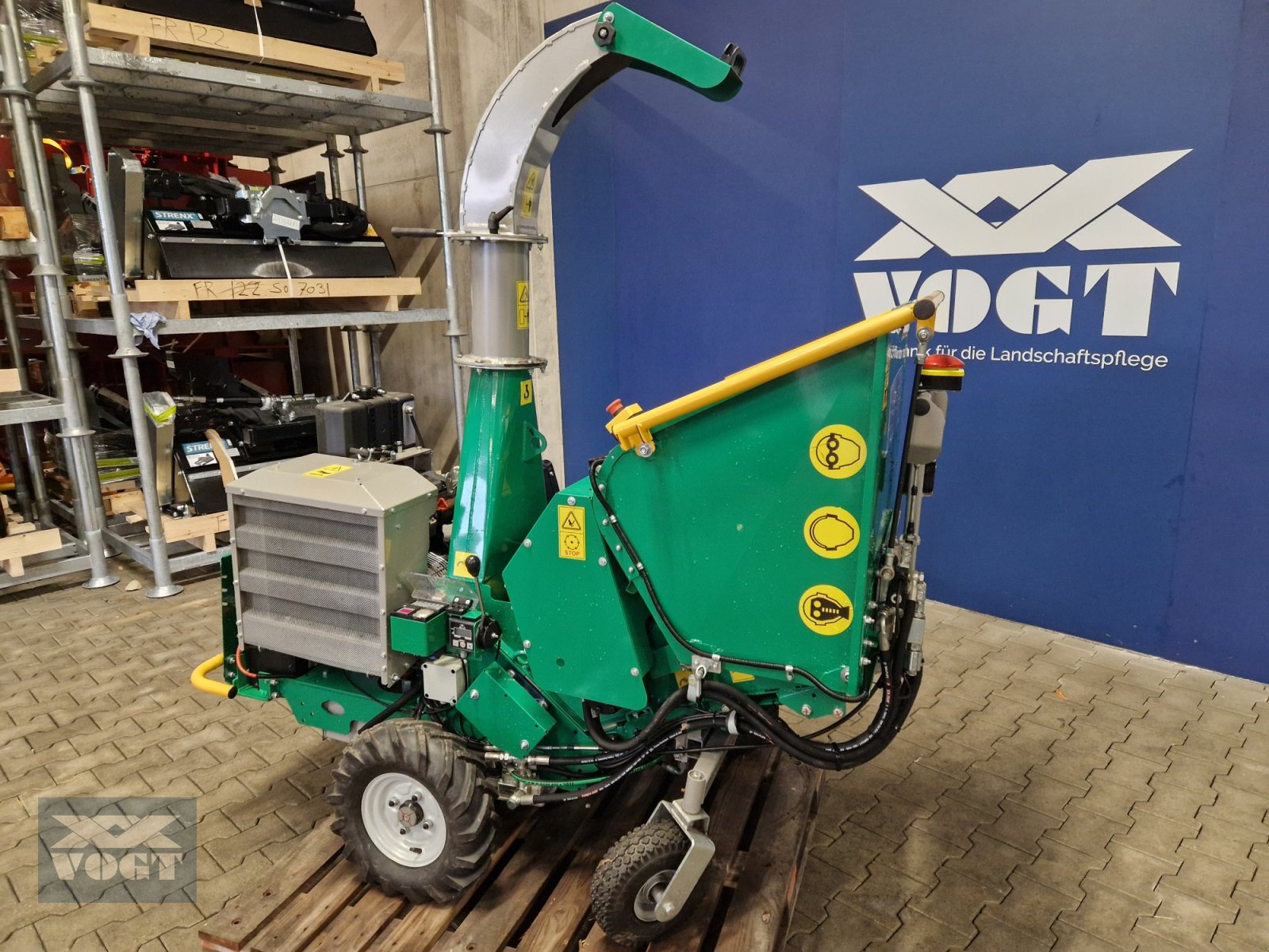 Holzhäcksler & Buschhacker des Typs HS 140MR PRO Holzhäcksler /Holzhacker mit Dieselmotor und Radantrieb, Gebrauchtmaschine in Schmallenberg (Bild 10)