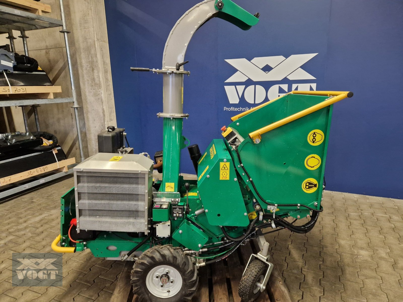 Holzhäcksler & Buschhacker des Typs HS 140MR PRO Holzhäcksler /Holzhacker mit Dieselmotor und Radantrieb, Gebrauchtmaschine in Schmallenberg (Bild 11)